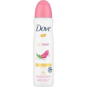 dove women antiperspirant deodorant spray pomegranate 150ml 131.2